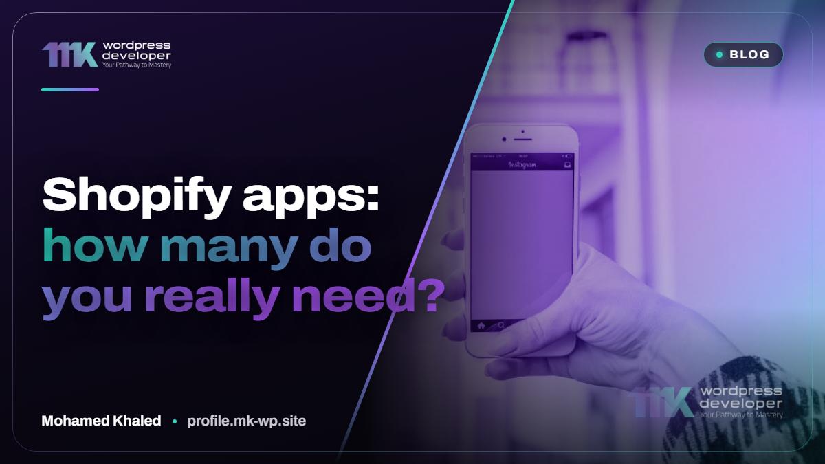 Shopify apps: how many do you really need?