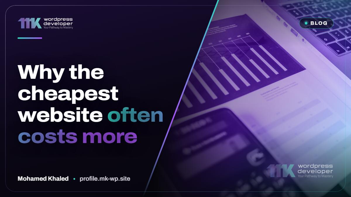 Why the cheapest website often costs more